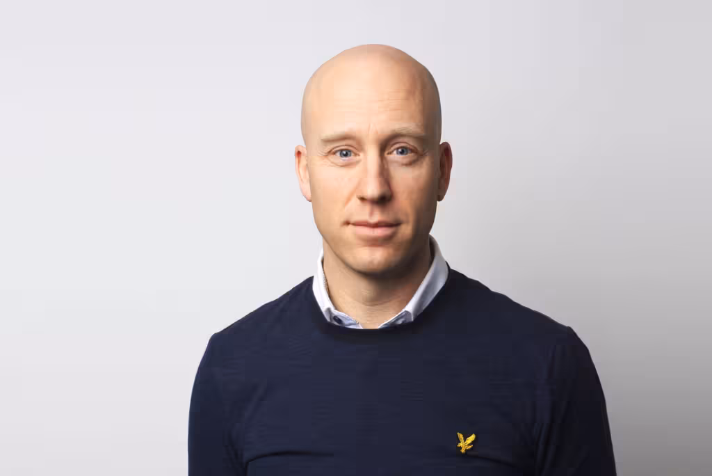 Porträtt av Niklas Malmfors
